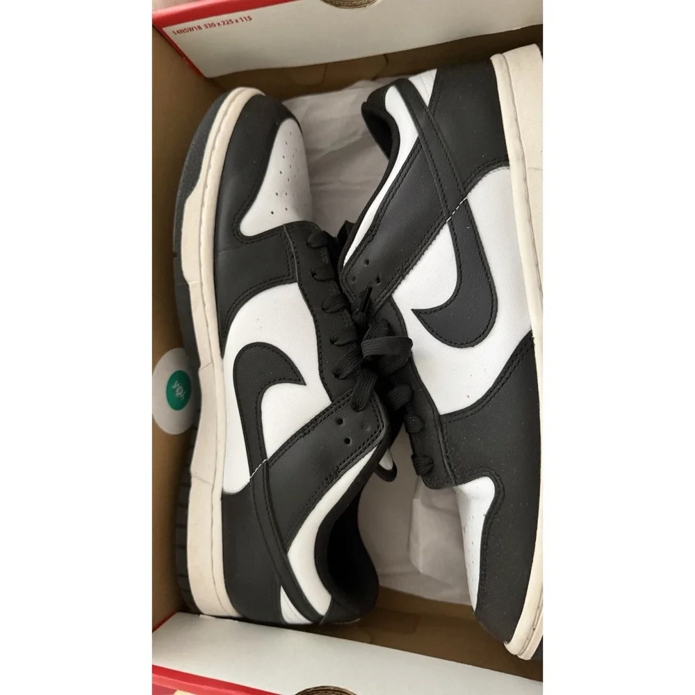 Size 11 - Nike Dunk Low Black White